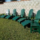 Conjunto Cadeira Adirondack